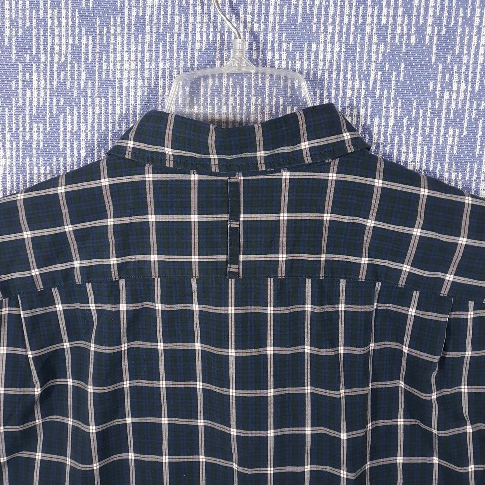 Banana Republic Shirt Mens Size Large Camden Fit Cotton Blue NEW